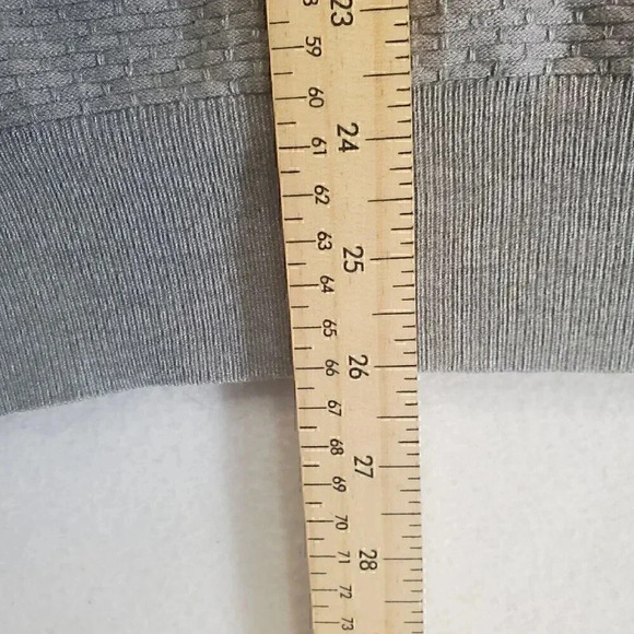 Gianni Feraud Limited Edition Mens Gray Textured Knit Crewneck Sweater M - Picture 4 of 12